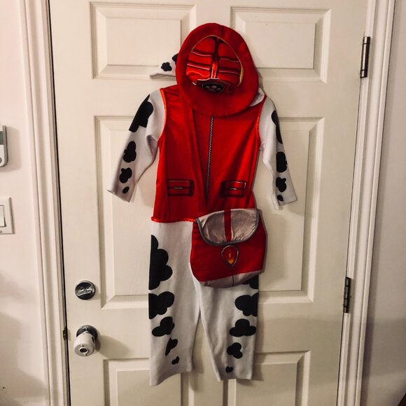 PAW Patrol Marshall Firefighter Costume (Rubie's) Size Small (3-4yo) 3-Piece Set - Picture 2 of 9